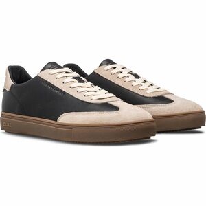 Clae Men's Black and Tan Sneakers Size 10